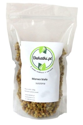Morwa biała suszona naturalna 1000g