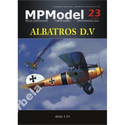 MPModel 23 Albatros D.V 1:33