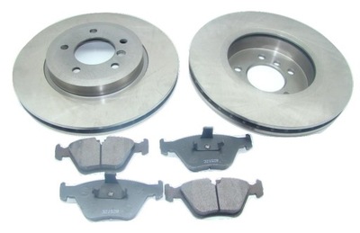 DISCS 2 PCS. + PADS BMW 3 E46 325X25MM 330I 330D FRONT - milautoparts-fr.ukrlive.com