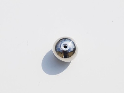 srebrna kula stal nierdzewna 5 cm z gwintem wewn