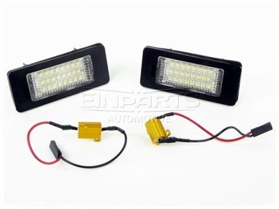 Фонари led номерного знака audi q5 seat alhambra ibiza v 5 фото №1