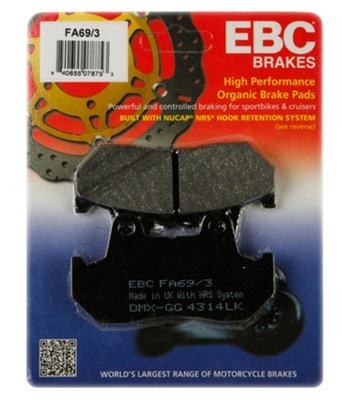 SABOTS DE FREIN DE FREIN EBC FA069/3 - milautoparts-fr.ukrlive.com