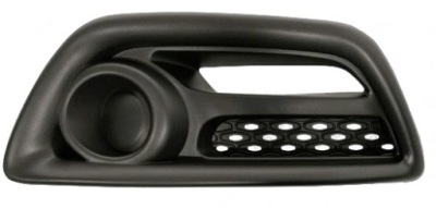 Решётка радиатора решётка бампера renault captur 13- 16 левая заглушка фото №1