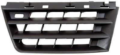 Решітка радіатора решітка бампера renault scenic 03-06 ліва фото №1