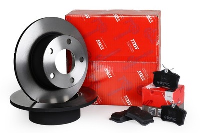 DISCS PADS REAR TRW - AUDI A6 ALLROAD C6 330MM - milautoparts-fr.ukrlive.com