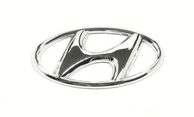 Emblemat emblematy logo znak znaki HYUNDAI 82x42mm