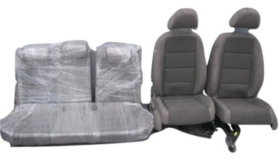 Vw golf vi сидіння сидіння комплект заднє сидіння спинка фото №1