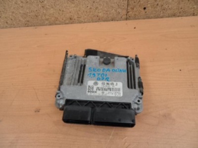 Бортовой компьютер двигателя skoda octavia ii 1.9 tdi фото №1