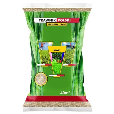 TRAWA NA BOISKO TRAWNIK POLSKI SPORTOWA NASIONA SPORT 3,6KG