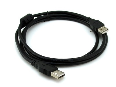Kabel przewód 1,5 m wtyk USB wtyk USB męski-męski
