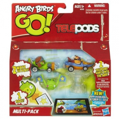 HASBRO ANGRY BIRDS TELEPODS GO MULTI-PACK FIGURKI
