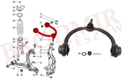 LEVIER EN HAUT AVANT GRAND CHEROKEE/COMANDER 05-10 - milautoparts-fr.ukrlive.com