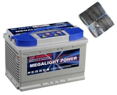 Akumulator AGM MEGALIGHT 65 Ah