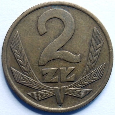 Moneta 2 zł złote 1980 r piękna