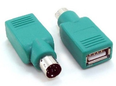 Przejście gniazdo USB -wt PS2 Mysz Klawiatura(2037