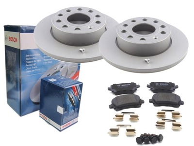 DISCS + PADS BOSCH REAR VW TOURAN - milautoparts-fr.ukrlive.com