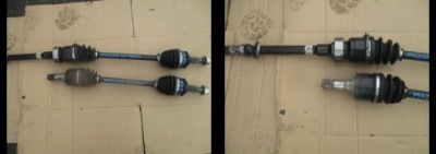 Привідний вал ліва короткий mazda 2 ii 1.5i фото №1