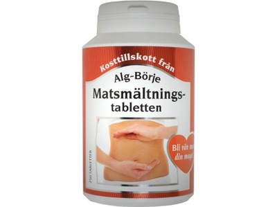 Matsmaltnings TABLETKI USPRAWNIAJĄCE TRAWIENIE 250 tabletek