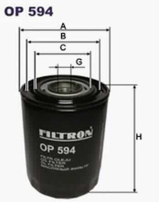 FILTER OILS FILTRON PEUGEOT BOXER (244, Z_) - milautoparts-fr.ukrlive.com