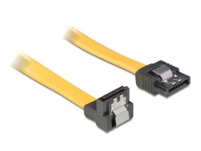 Kabel d dysku SATA Serial ATA 30cm zatrzask kątowy