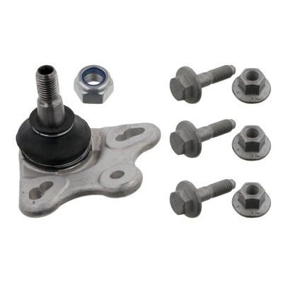 Шарова опора важеля db p. w168 97-04 le/pr нижній ze болтами фото №1