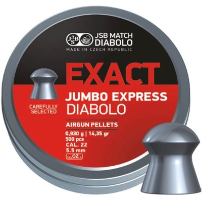 ŚRUT JSB EXACT JUMBO EXPRESS 5,52 mm 500 SZTUK