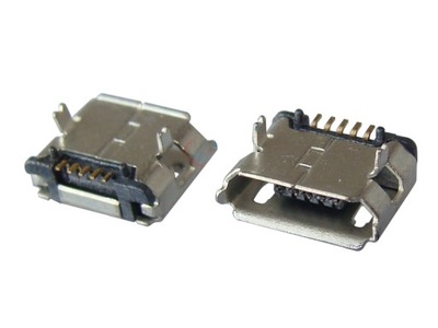 Gniazdo mikro USB-B SMD 5pin - 5szt