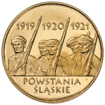 Moneta 2 zł Powstania Śląskie