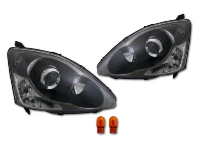 Фара honda civic 7 vii ep eu 2001-03 liftlook фото №1