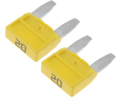 Запобіжник minival mini val nozowy 20a mta 10 szt фото №1