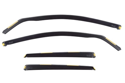 HEKO 945178 DEFLECTOR DOOR FRONT+REAR LEFT+RIGHT AUDI A4 (B8) 5D 2009 - (+OT) COMB - milautoparts-fr.ukrlive.com