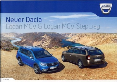 Dacia Logan MCV MCV Stepway prospekt 2017 Austria 