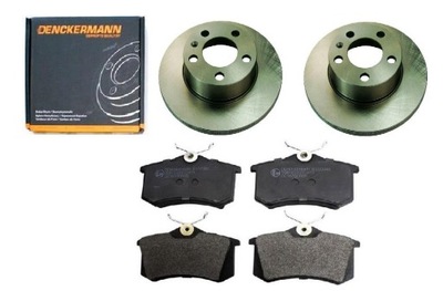 DISCS BRAKE PADS SEAT TOLEDO LEON REAR 232MM - milautoparts-fr.ukrlive.com