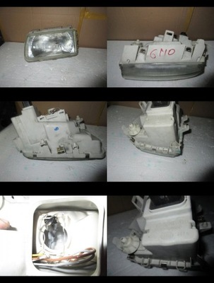 Лампа фара перед vw polo 6n0 левая фото №1