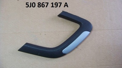 SKODA ROOMSTER BRACKET HANDLE PANEL DOOR LEFT - milautoparts-fr.ukrlive.com