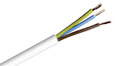 Przewód kabel elektryczny linka OMY 3x0,75 100m