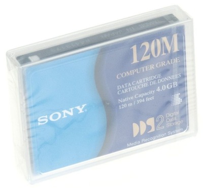 SONY DGD120M DAT TAPE CARTRIDGE DDS-2 4GB/8GB 120M