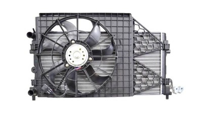 Комплект вентилятор радиатор skoda roomster 10 11- фото №1