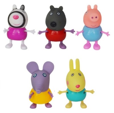 Świnka Peppa i przyjaciele Zestaw 5 figurek 5717