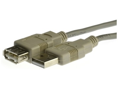 Kabel przedłużacz USB A 2.0 męsko-żeński 5m
