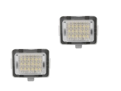 LED REGISTRATION MERCEDES W204 W212 C207 C216 W221 - milautoparts-fr.ukrlive.com