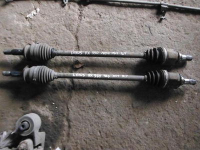 Lexus rx 350 2010 привідний вал półośka задня задня l p фото №1