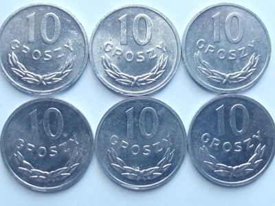 Moneta 10 gr groszy 1971 r mennicza stan 1