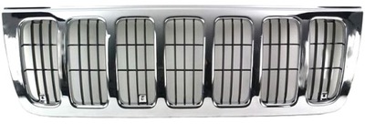 GRILLE DEFLECTOR RADIATOR GRILLE JEEP GRAND CHEROKEE 99- CHROME - milautoparts-fr.ukrlive.com