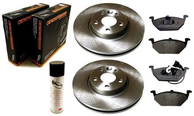 DISCS PADS SEAT LEON 1M TOLEDO II FRONT 280MM - milautoparts-fr.ukrlive.com