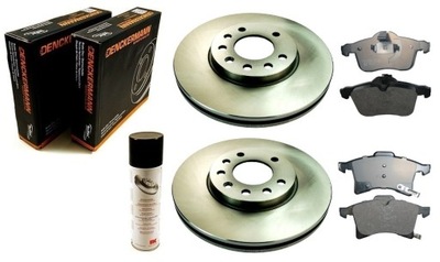 DISQUES SABOTS DE FREIN OPEL ASTRA H ZAFIRA B MERIVA B AVANT KIT 280MM X 25MM 5 DE VIS - milautoparts-fr.ukrlive.com