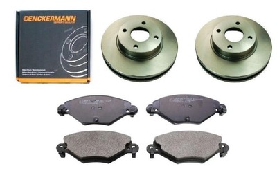 DISCS BRAKE PADS CITROEN C5 I C5 II FRONT 283MM - milautoparts-fr.ukrlive.com