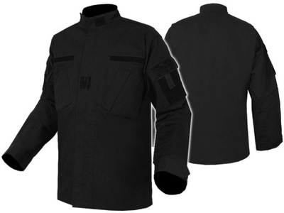 Bluza wojskowa mundurowa ACU Mil-Tec Teesar RipStop Czarna XXL