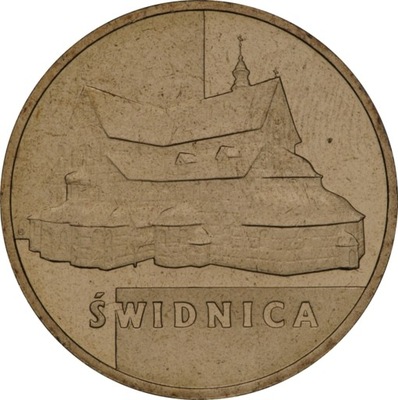 Moneta 2 zł Świdnica