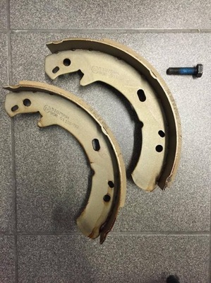 Land rover range rover гальмівні колодки гальма ручного ! фото №1